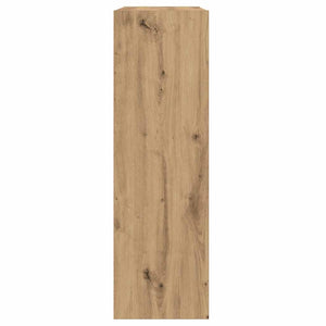 Ντουλάπι βιβλίου/Σιδερένιο ντουλάπι Artisan Oak 66x30x98 cm - Pakobazaar