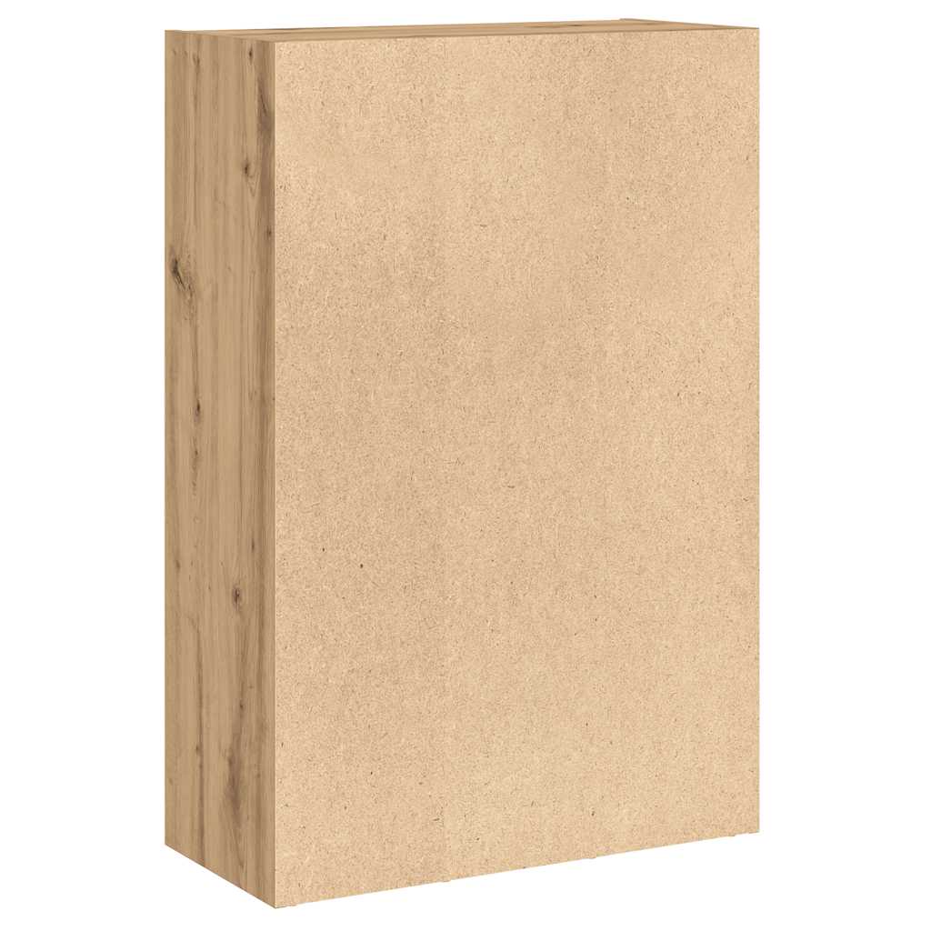 Ντουλάπι βιβλίου/Σιδερένιο ντουλάπι Artisan Oak 66x30x98 cm - Pakobazaar