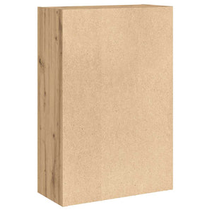 Ντουλάπι βιβλίου/Σιδερένιο ντουλάπι Artisan Oak 66x30x98 cm - Pakobazaar
