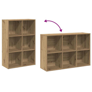 Ντουλάπι βιβλίου/Σιδερένιο ντουλάπι Artisan Oak 66x30x98 cm - Pakobazaar