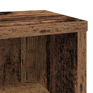 Έπιπλο για CD Παλιό ξύλο 21 x 20 x 88 εκ από Επεξεργασμένο Ξύλο