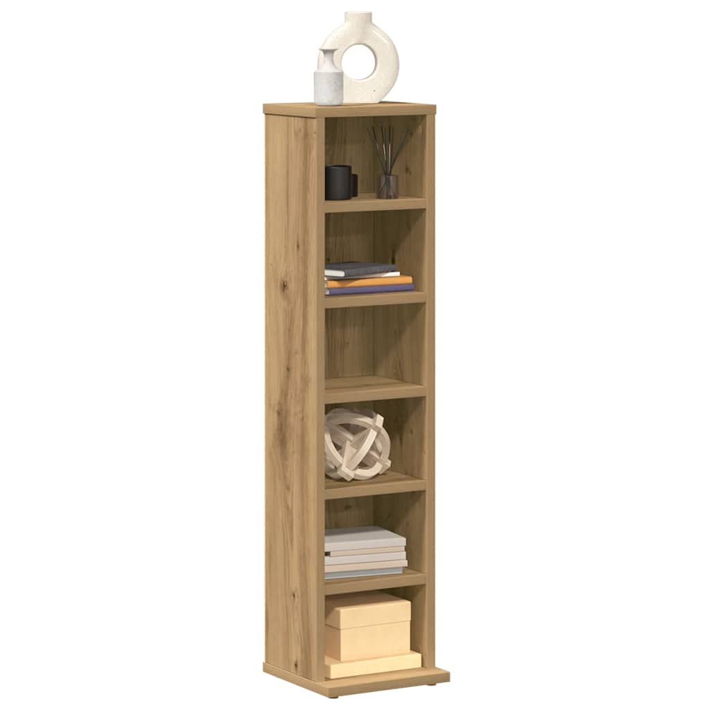 Ντουλάπι CD Artisan Oak 21x20x88 cm Κατασκευασμένο ξύλο