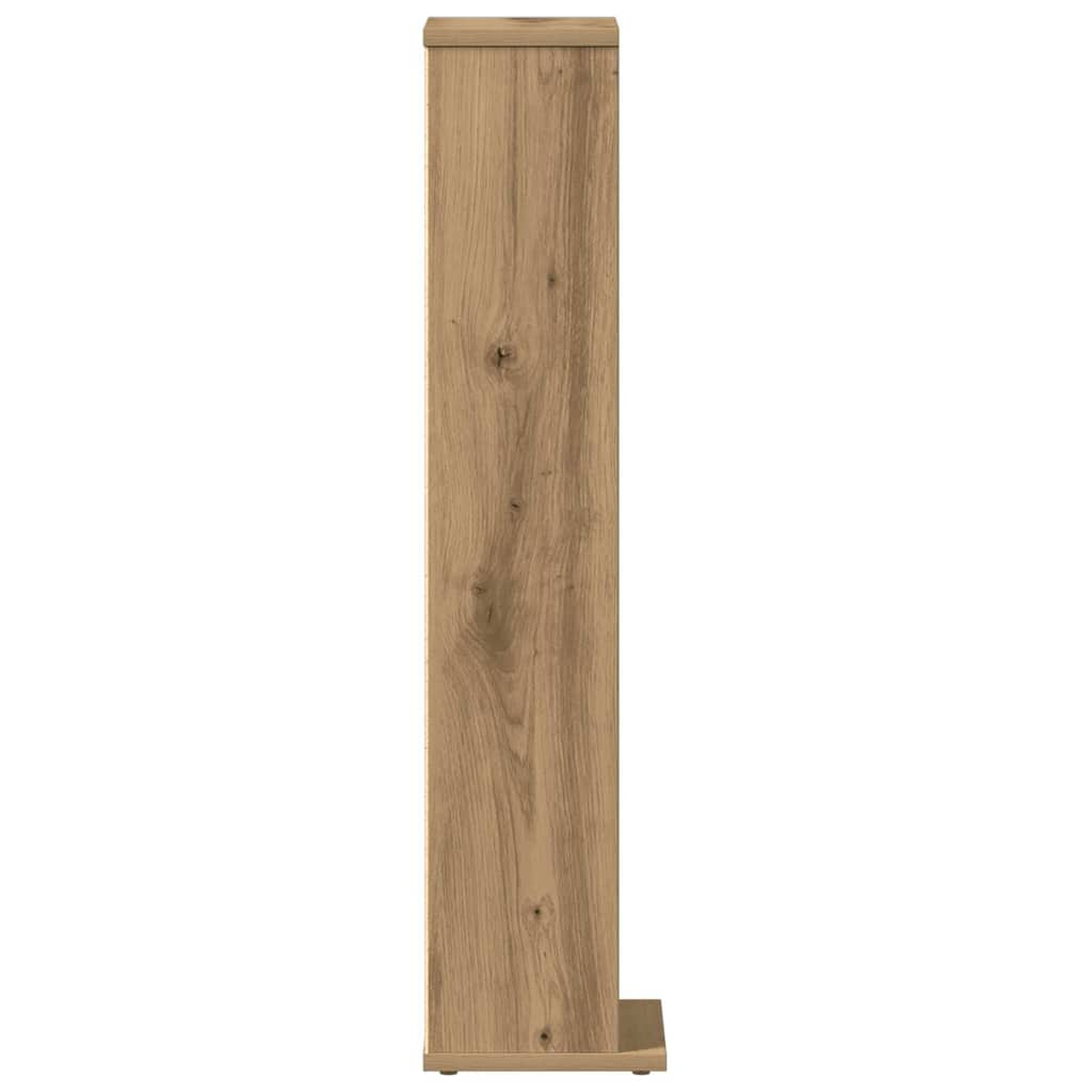 Ντουλάπι CD Artisan Oak 21x20x88 cm Κατασκευασμένο ξύλο