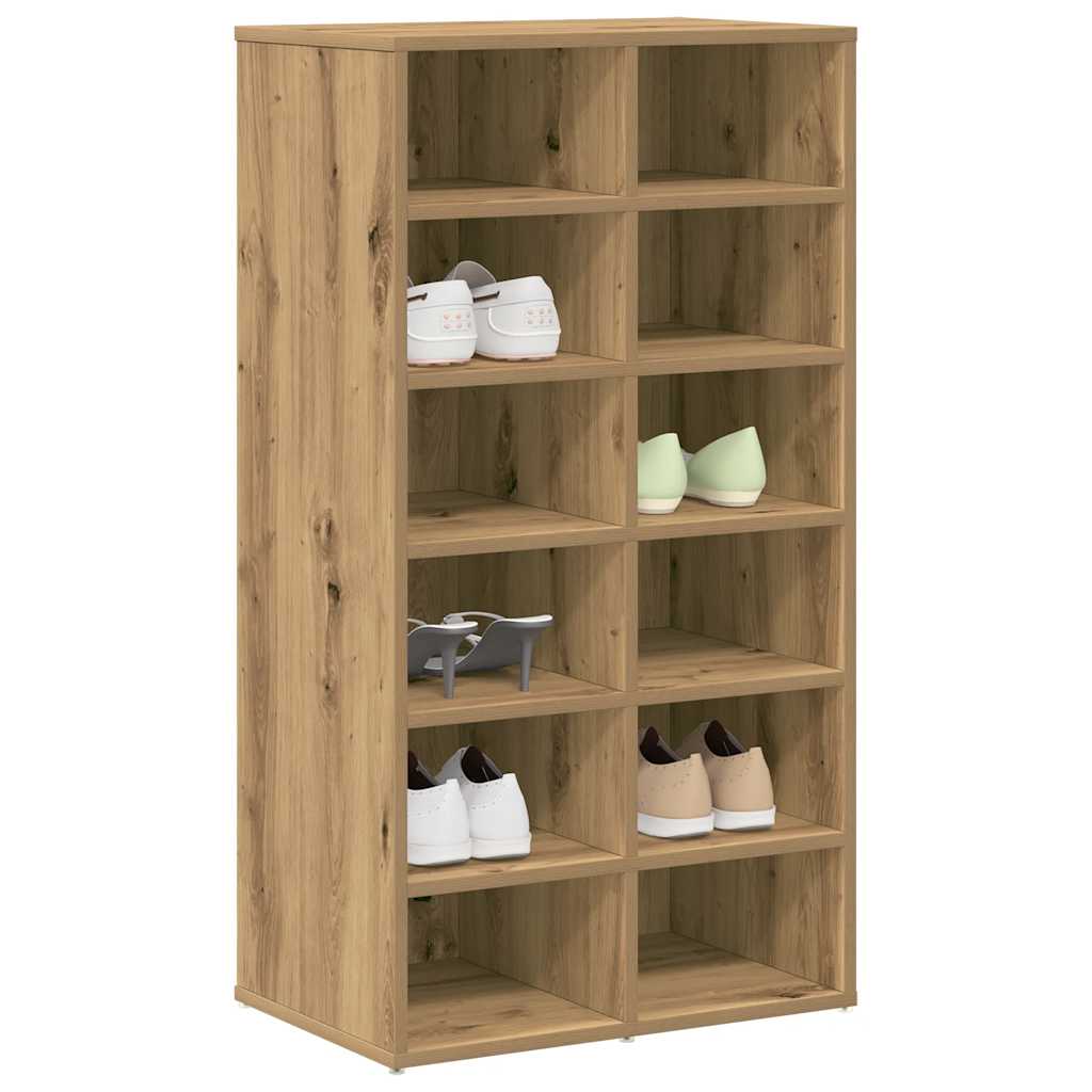 Ράφι παπουτσιών Artisan Oak 54x34x100,5 cm Κατασκευασμένο ξύλο