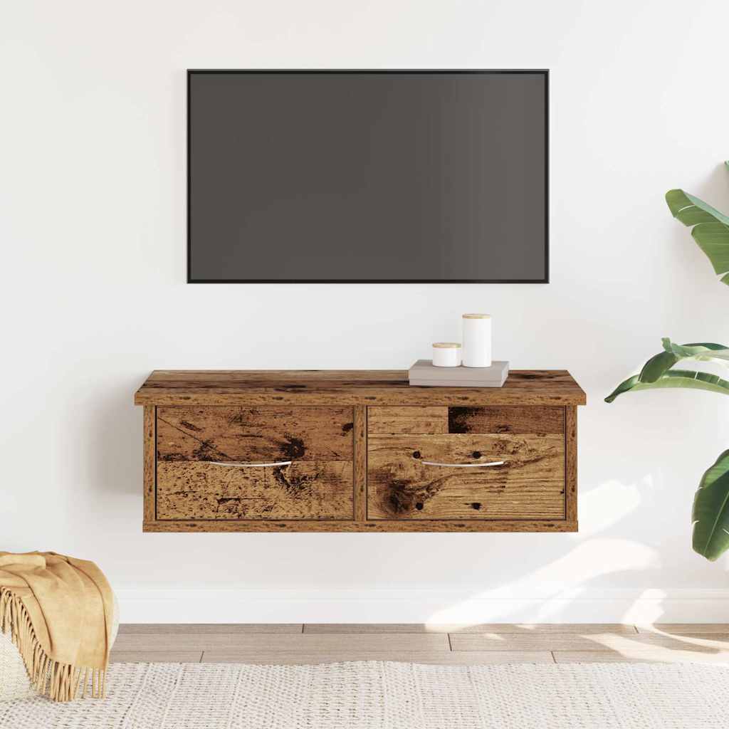 ντουλάπι τοίχου  Παλιό ξύλο 60x26x18,5 cm Κατασκευασμένο ξύλο - Pakobazaar