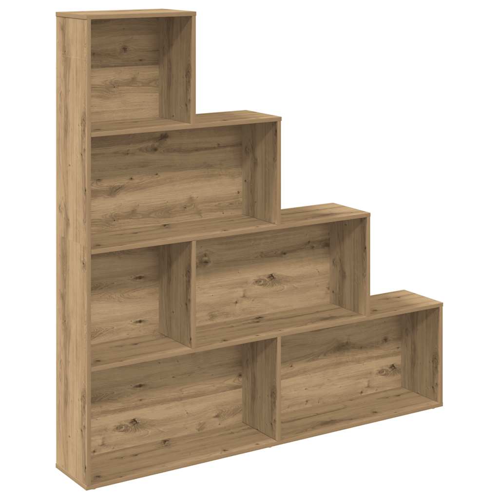 Ντουλάπι βιβλίων Artisan Oak 157x24x160 cm Κατασκευασμένο ξύλο