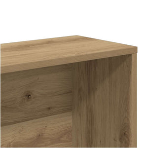 Ντουλάπι βιβλίων Artisan Oak 157x24x160 cm Κατασκευασμένο ξύλο