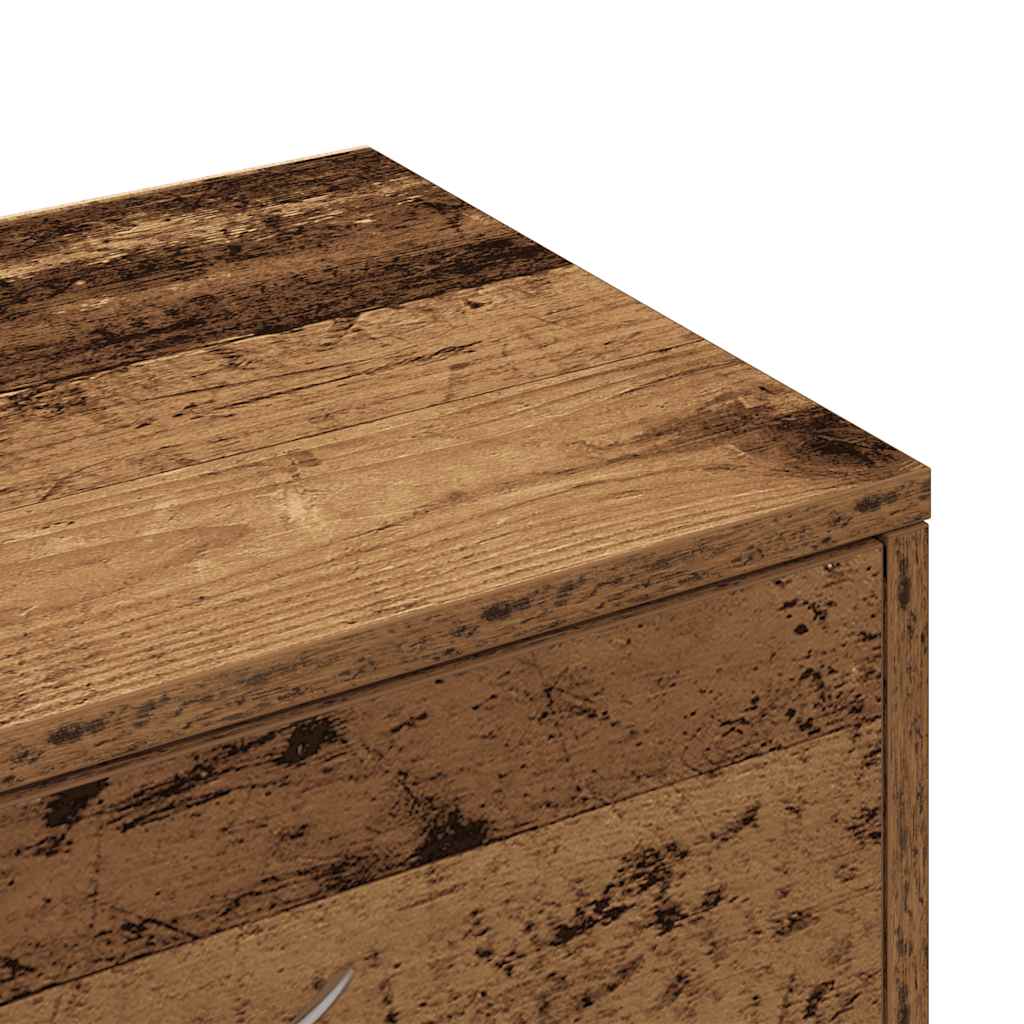 Sideboard με 6 συρτάρια Παλαιό ξύλο 50x34x96 cm Ξύλο μηχανής - Pakobazaar