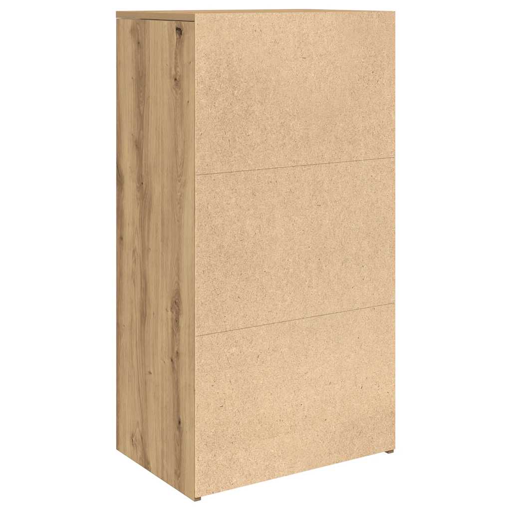 Συρταριέρα με 6 Συρτάρια Τεχνίτης Δρυς 50x34x96 εκ. Μοριοσανίδα