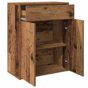 Sideboard Παλιό ξύλο 60x30x75 cm Ξύλο μηχανής - Pakobazaar