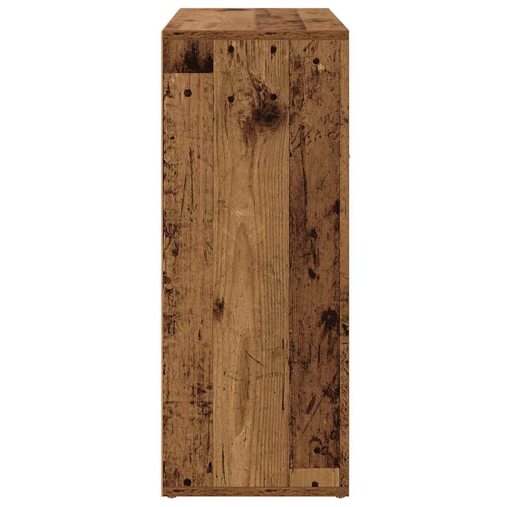 Sideboard Παλιό ξύλο 60x30x75 cm Ξύλο μηχανής - Pakobazaar