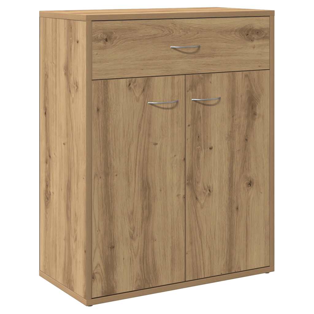 Sideboard Artisan Oak 60x30x75 cm Κατασκευασμένο ξύλο