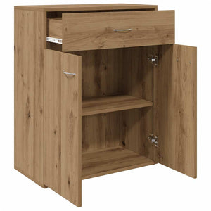 Sideboard Artisan Oak 60x30x75 cm Κατασκευασμένο ξύλο