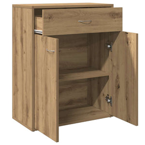 Sideboard Artisan Oak 60x30x75 cm Κατασκευασμένο ξύλο