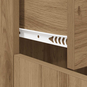 Sideboard Artisan Oak 60x30x75 cm Κατασκευασμένο ξύλο