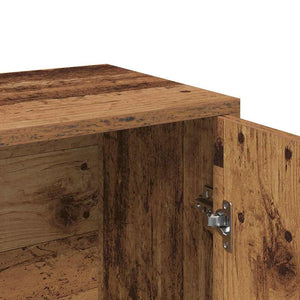 Sideboard Παλιό ξύλο 60x30x75 cm Ξύλο μηχανής - Pakobazaar