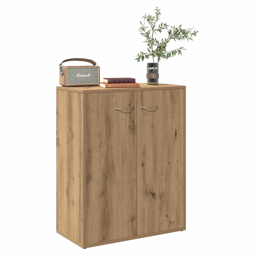 Sideboard Artisan Oak 60x30x75 cm Κατασκευασμένο ξύλο - Pakobazaar