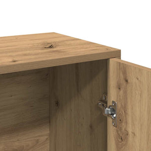 Sideboard Artisan Oak 60x30x75 cm Κατασκευασμένο ξύλο - Pakobazaar