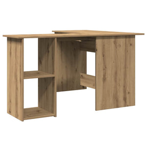 Γραφείο Γωνιακό Τεχνίτης Δρυς 120x140x75 εκ Επεξεργασμένο Ξύλο
