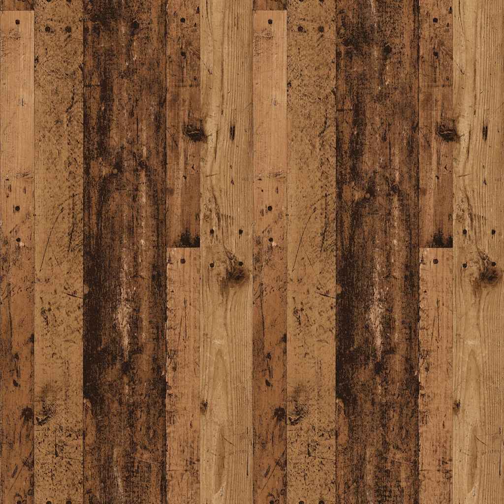 Ράφι Τοίχου για CD Παλιό Ξύλο 100 x 18 x 18 εκ. από Μοριοσανίδα - Pakobazaar