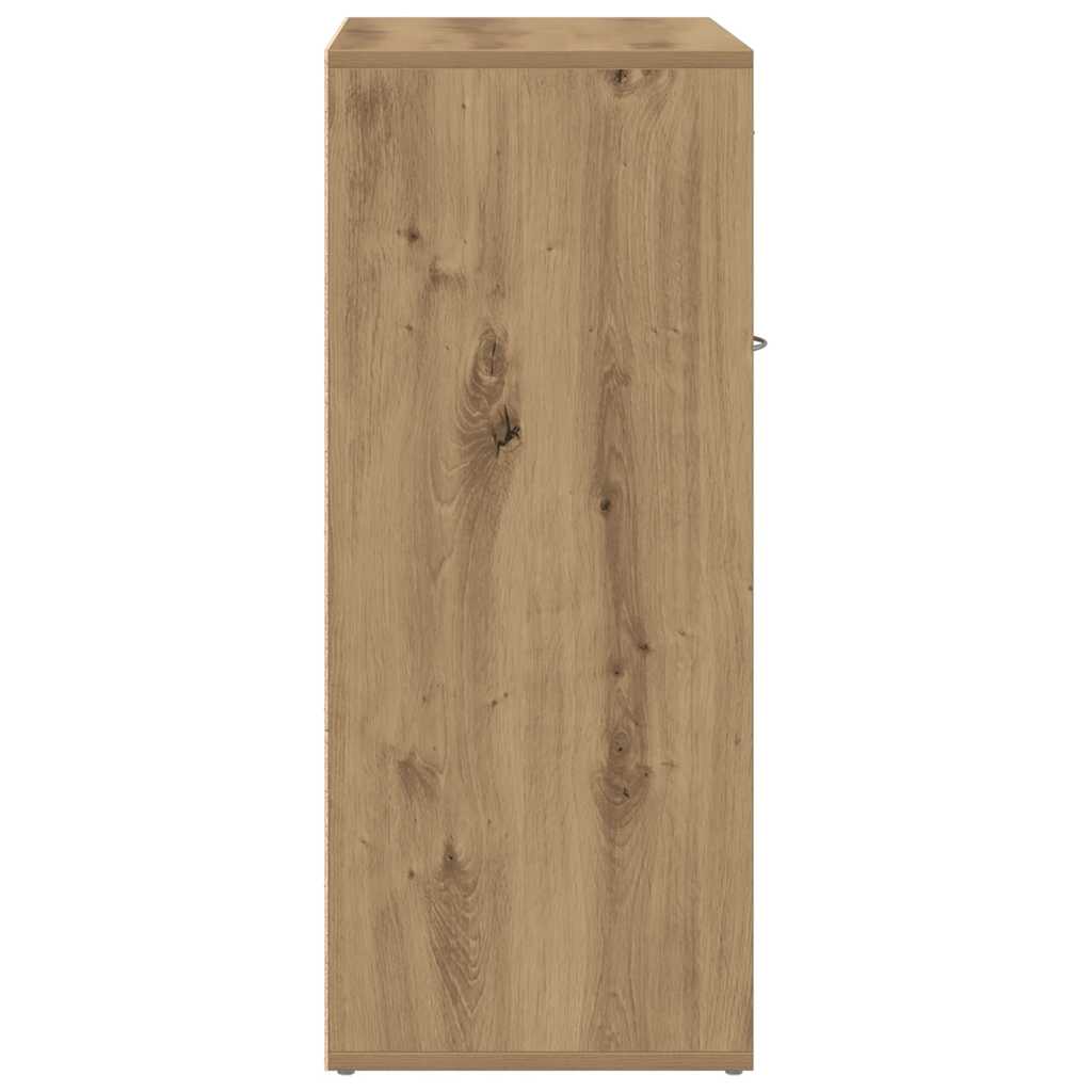 Παπουτσοθήκη Αρτισιανή Δρυς 60x35x84 εκ. Επεξεργασμένο Ξύλο - Pakobazaar