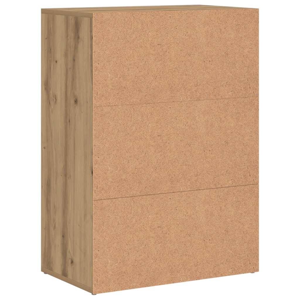 Παπουτσοθήκη Αρτισιανή Δρυς 60x35x84 εκ. Επεξεργασμένο Ξύλο - Pakobazaar