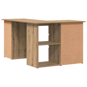 Γωνιακό γραφείο Artisan Oak 145x100x76 cm Κατασκευασμένο ξύλο - Pakobazaar