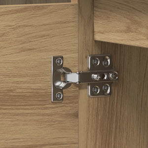 Γωνιακό γραφείο Artisan Oak 145x100x76 cm Κατασκευασμένο ξύλο - Pakobazaar