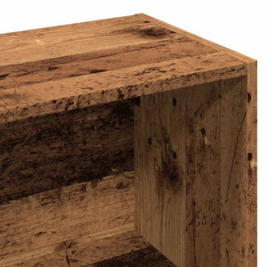 Βιβλιοθήκη Όψη Παλαιού Ξύλου 50x25x104 εκ