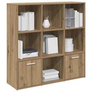 Βιβλιοθήκη Artisan Δρυς 98x29x97,5 εκ. Επεξεργασμένο Ξύλο