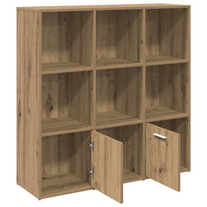 Βιβλιοθήκη Artisan Δρυς 98x29x97,5 εκ. Επεξεργασμένο Ξύλο