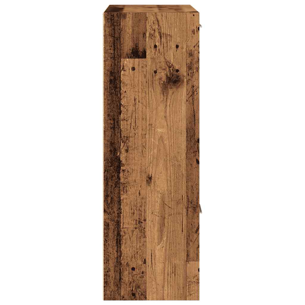 Βιβλιοθήκη Παλαιό ξύλο 60,5x30x90 cm Ξύλινη κατασκευή - Pakobazaar