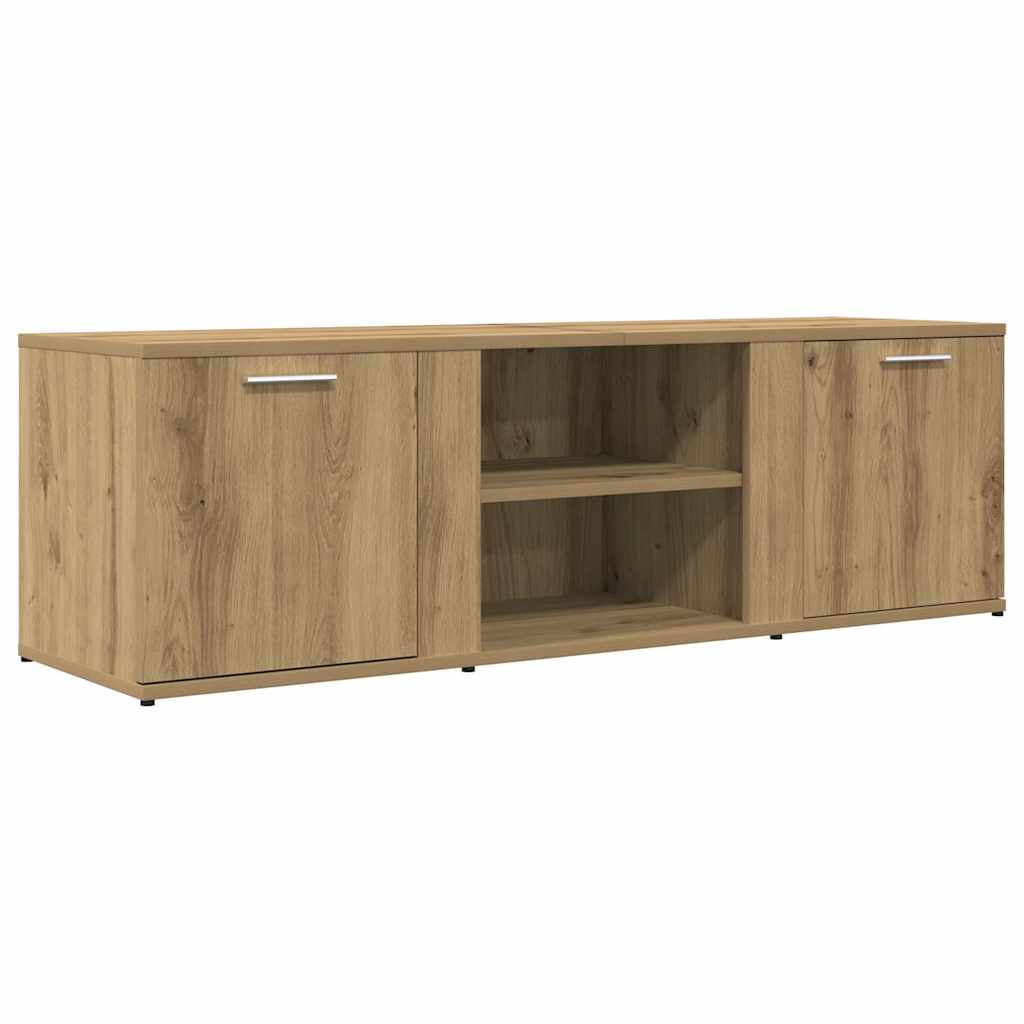 Έπιπλο Τηλεόρασης Τεχνίτης Δρυς 120x34x37 εκ. Επεξ. Ξύλο - Pakobazaar