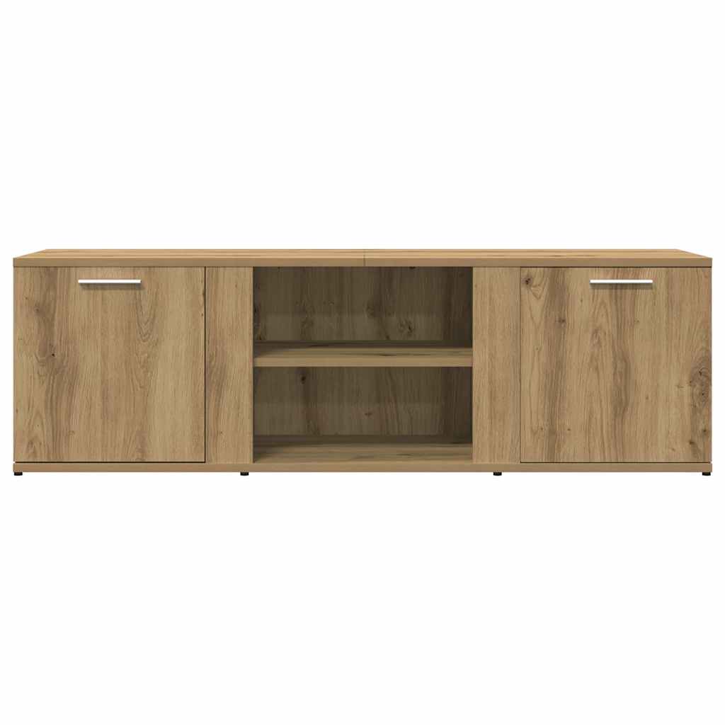 Έπιπλο Τηλεόρασης Τεχνίτης Δρυς 120x34x37 εκ. Επεξ. Ξύλο - Pakobazaar
