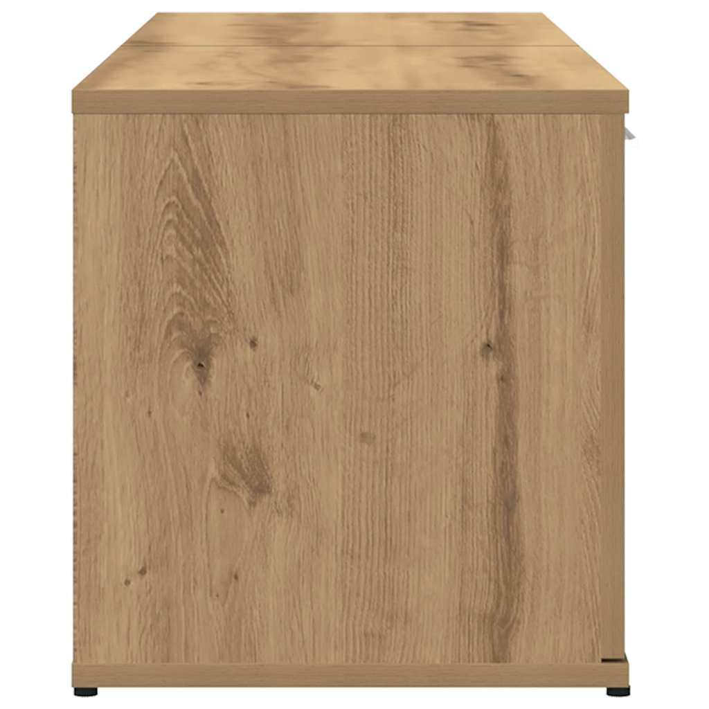 Έπιπλο Τηλεόρασης Τεχνίτης Δρυς 120x34x37 εκ. Επεξ. Ξύλο - Pakobazaar