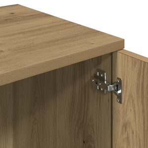 Έπιπλο Τηλεόρασης Τεχνίτης Δρυς 120x34x37 εκ. Επεξ. Ξύλο - Pakobazaar