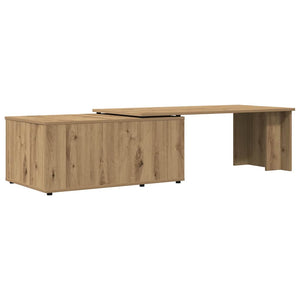 Τραπεζάκι σαλονιού Artisan Oak 150x50x35 cm Κατασκευασμένο ξύλο - Pakobazaar