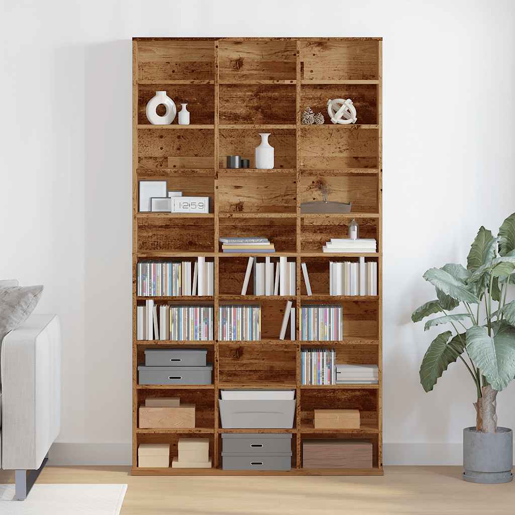 CD Ντουλάπι Παλιό Ξύλο 102x23x177,5 cm Επεξεργασμένο ξύλο