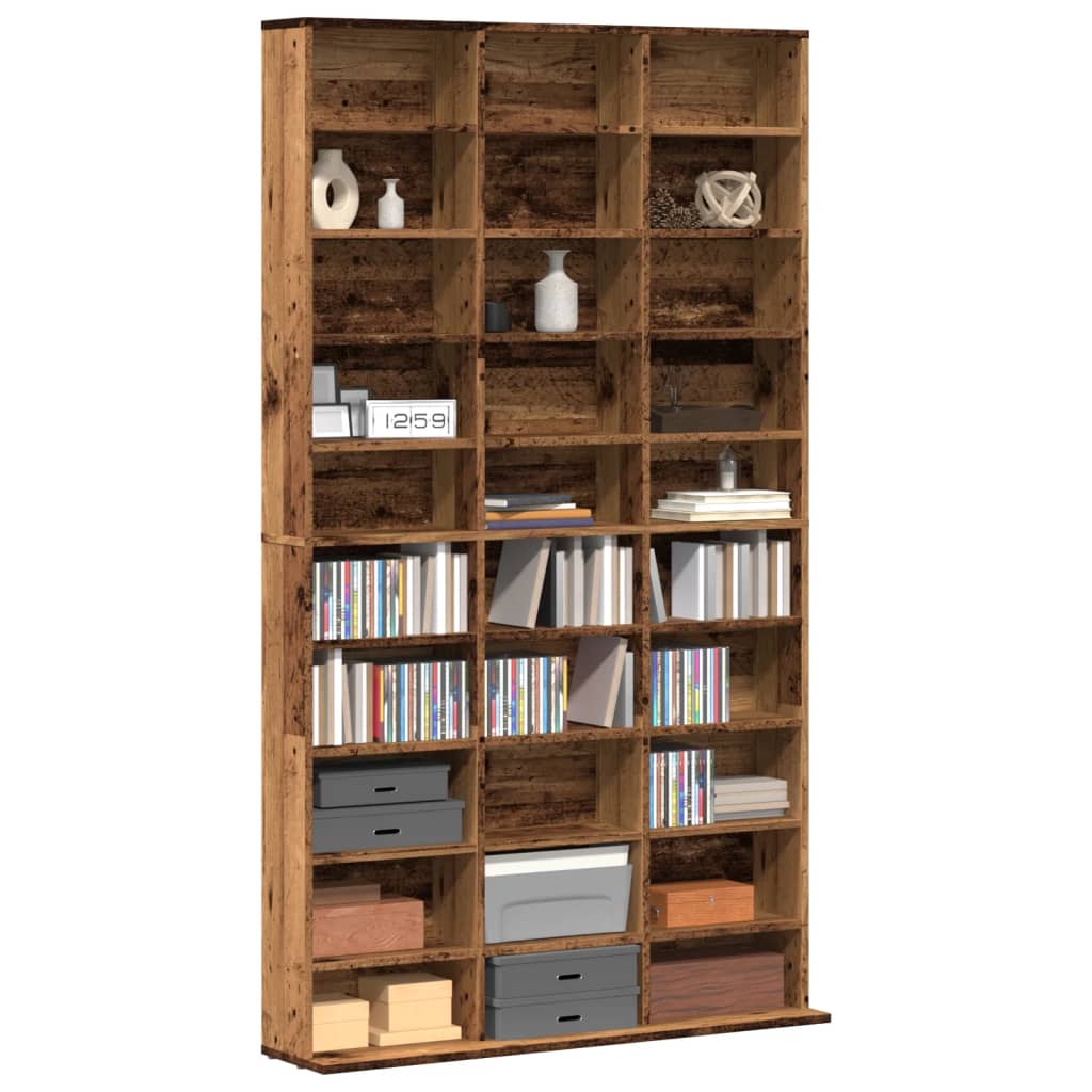 CD Ντουλάπι Παλιό Ξύλο 102x23x177,5 cm Επεξεργασμένο ξύλο