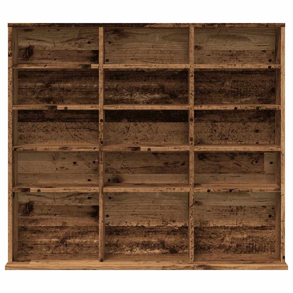Ντουλάπι CD Παλιό ξύλο 100x23x89,5 cm Ξύλο μηχανικής κατασκευής - Pakobazaar
