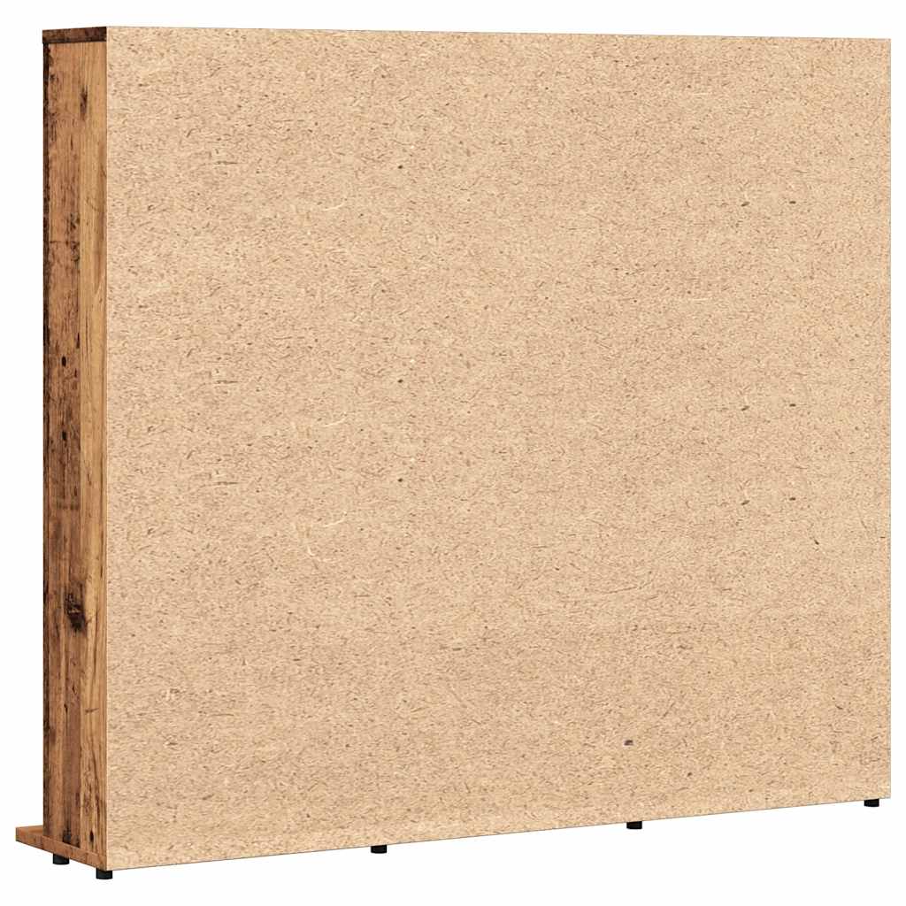 Ντουλάπι CD Παλιό ξύλο 100x23x89,5 cm Ξύλο μηχανικής κατασκευής - Pakobazaar