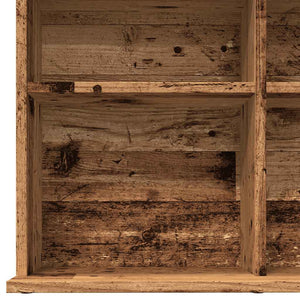 Ντουλάπι CD Παλιό ξύλο 100x23x89,5 cm Ξύλο μηχανικής κατασκευής - Pakobazaar