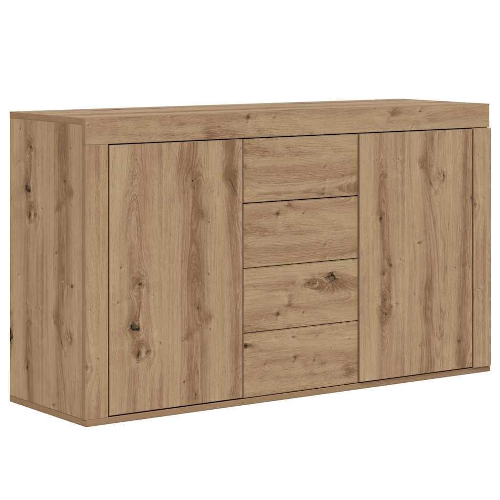 Σκευοθήκη Δρυς τεχνίτης 120x36x69 cm Κατασκευασμένο ξύλο