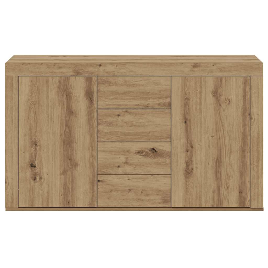 Σκευοθήκη Δρυς τεχνίτης 120x36x69 cm Κατασκευασμένο ξύλο