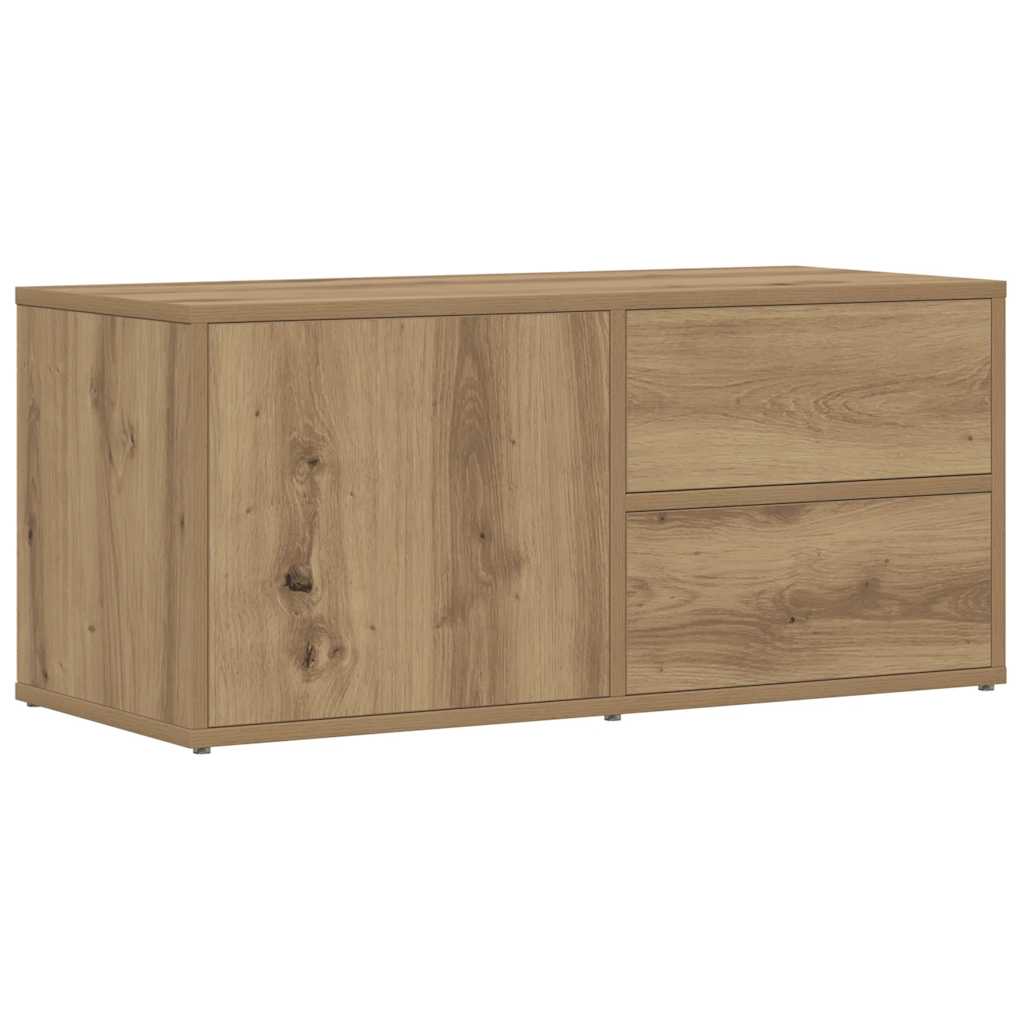 Ντουλάπι τηλεόρασης Artisan Oak Κατασκευασμένο ξύλο - Pakobazaar