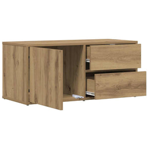 Ντουλάπι τηλεόρασης Artisan Oak Κατασκευασμένο ξύλο - Pakobazaar