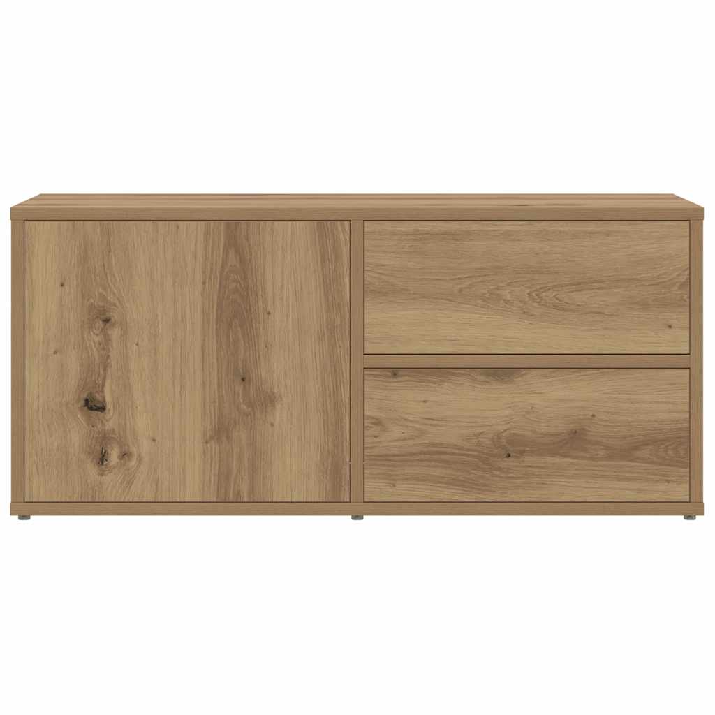 Ντουλάπι τηλεόρασης Artisan Oak Κατασκευασμένο ξύλο - Pakobazaar