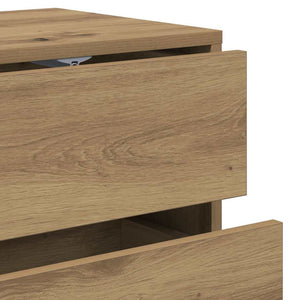 Ντουλάπι τηλεόρασης Artisan Oak Κατασκευασμένο ξύλο - Pakobazaar