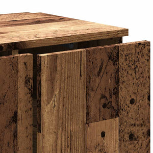 ντουλάπι τηλεόρασης  Παλιό ξύλο 80x34x30 cm Κατασκευασμένο ξύλο - Pakobazaar