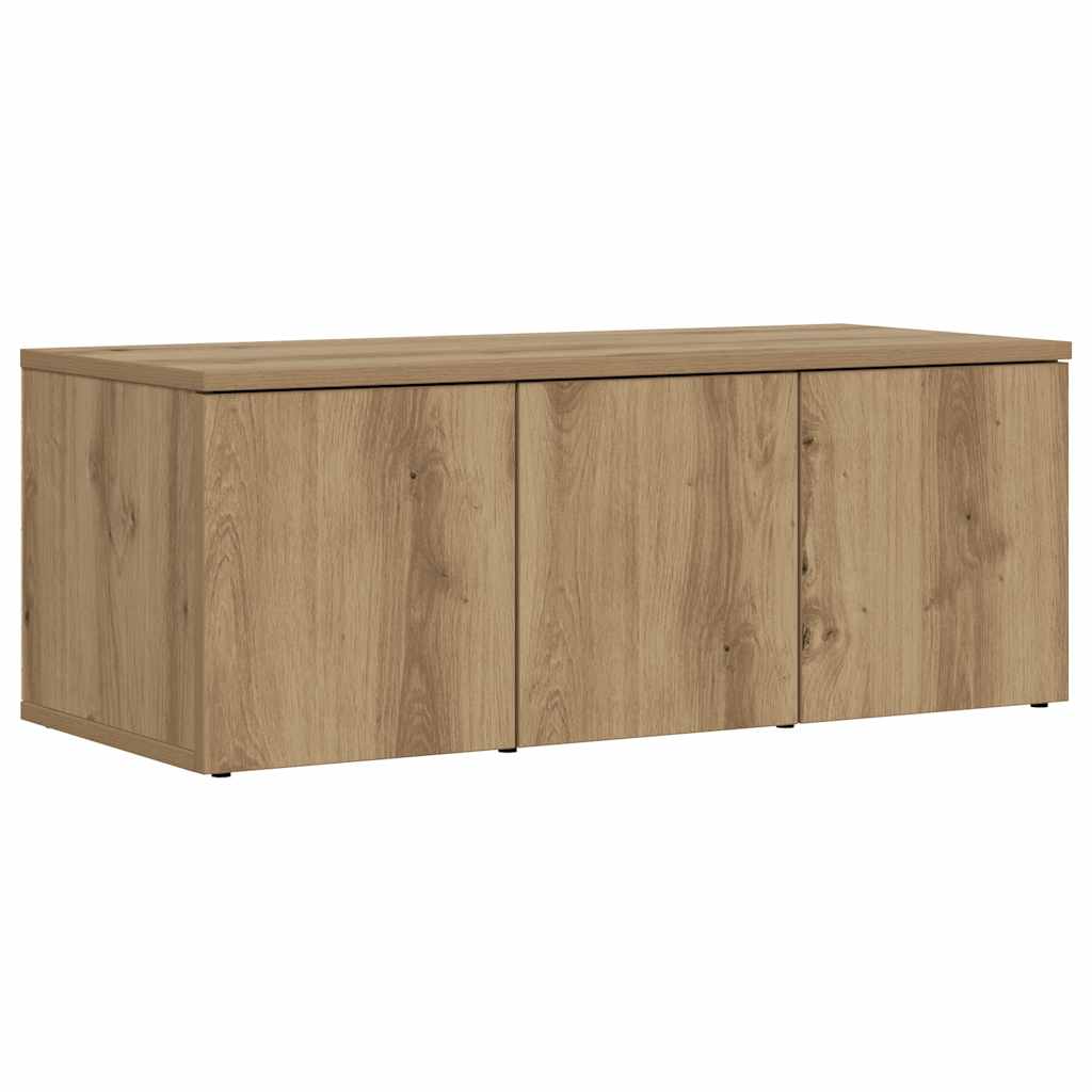 ντουλάπι τηλεόρασης  Artisan Oak 80x34x30 cm Κατασκευασμένο ξύλο